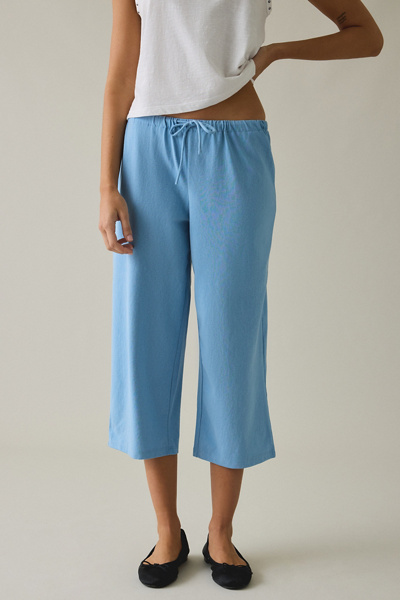 Lioness Juicy Cropped Low-Rise Straight Leg Sweatpants