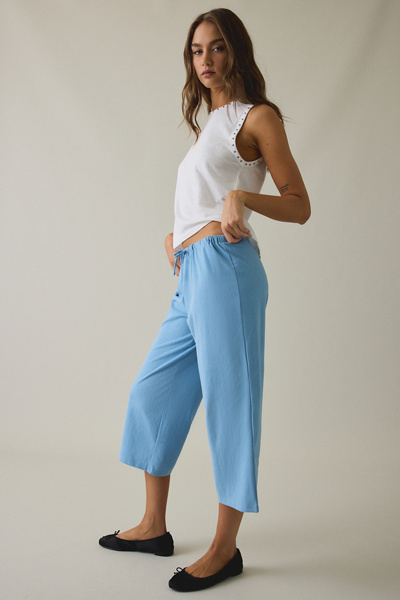 Lioness Juicy Cropped Low-Rise Straight Leg Sweatpants