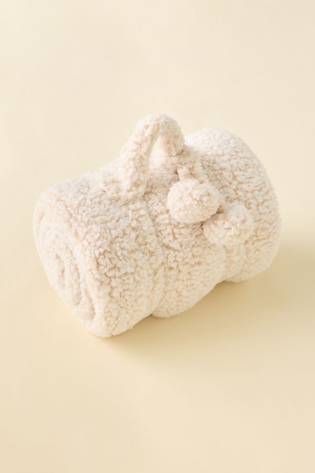 Mae Cozy Marled Fleece Throw Blanket #1