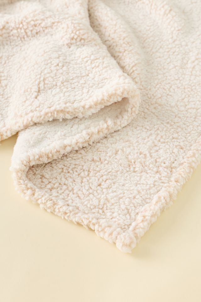 Mae Cozy Marled Fleece Throw Blanket #3