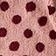 Pois sur fond rose