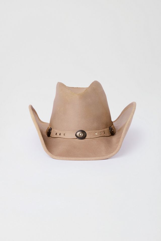 Minnetonka Leather Silverton Dude Cowboy Hat #2