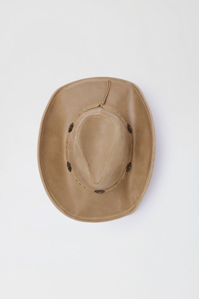 Minnetonka Leather Silverton Dude Cowboy Hat #3