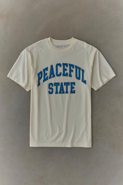 Museum Of Peace & Quiet Peaceful State Graphic Tee