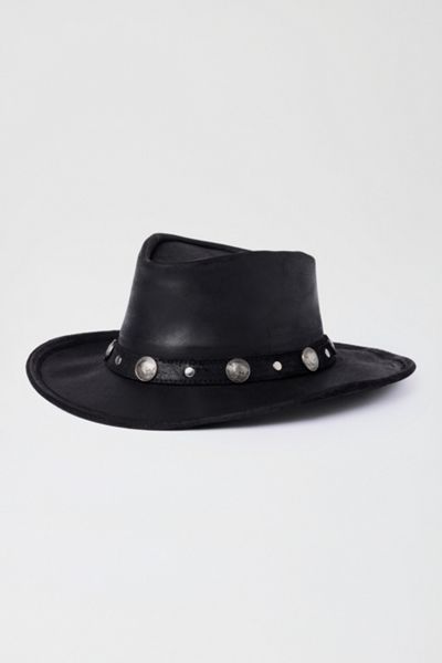 Minnetonka Leather Buffalo Nickel Cowboy Hat