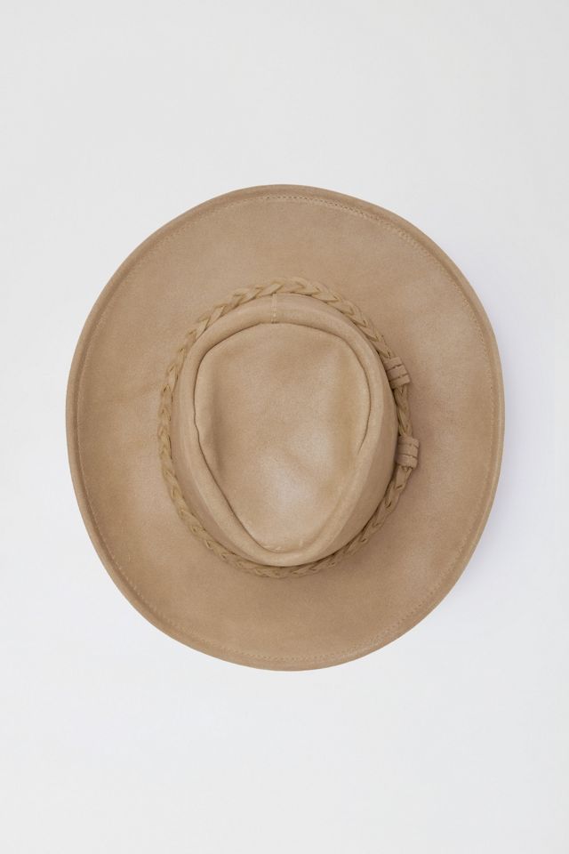 Minnetonka Leather Braided Outback Cowboy Hat #3