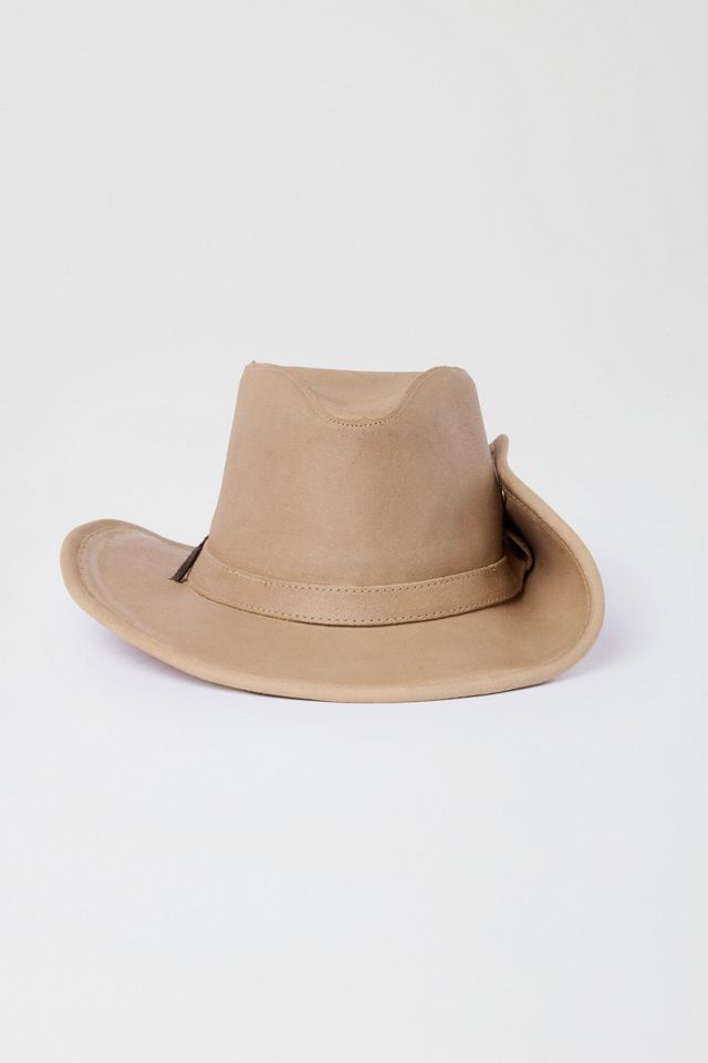 Minnetonka Leather Aussie Cowboy Hat #2