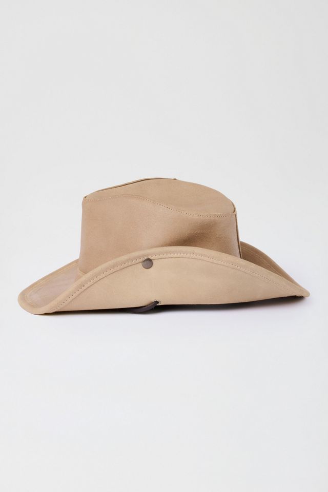 Minnetonka Leather Aussie Cowboy Hat #3