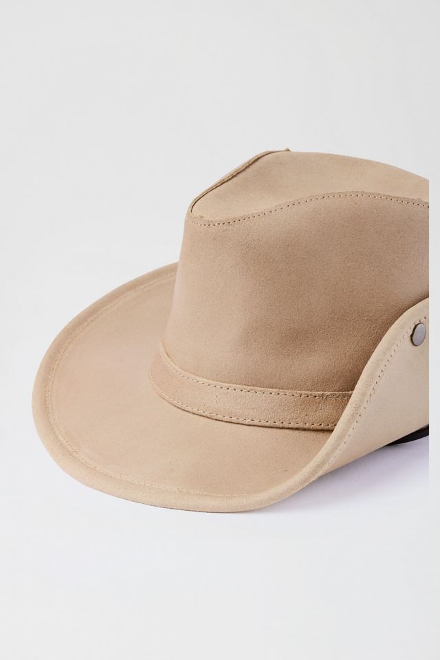 Minnetonka Leather Aussie Cowboy Hat | Urban Outfitters