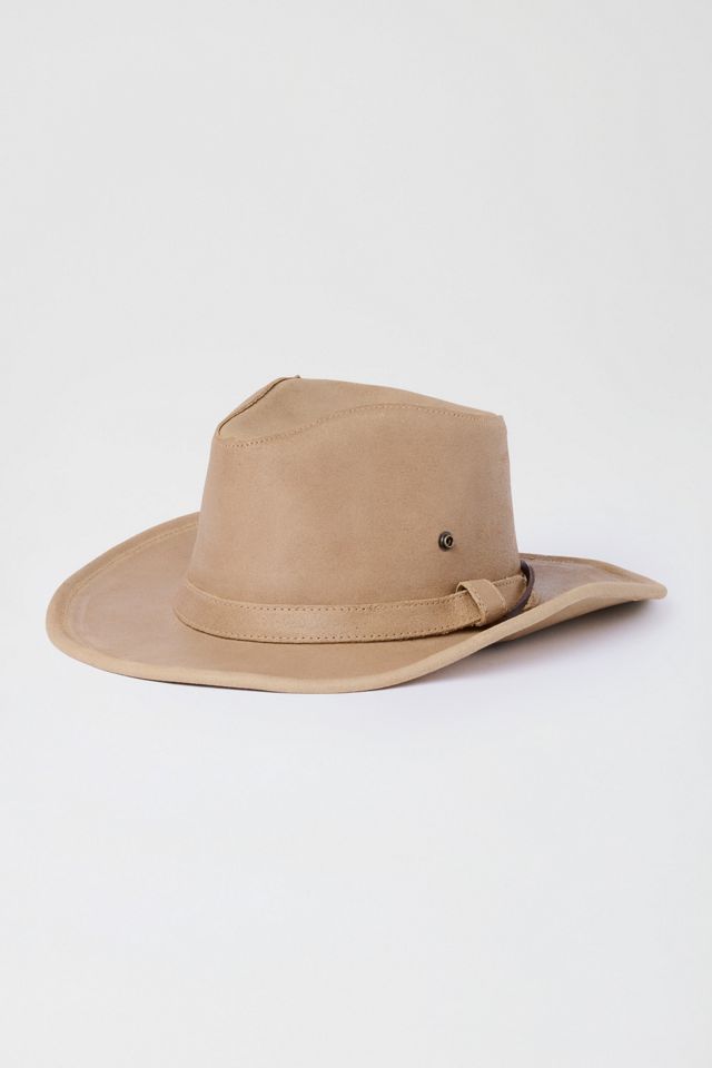 Minnetonka Leather Aussie Cowboy Hat | Urban Outfitters