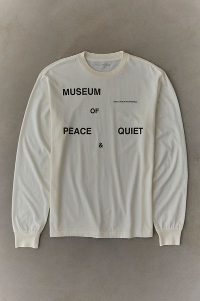 Museum Of Peace & Quiet Publishing Dept Graphic Long Sleeve Tee