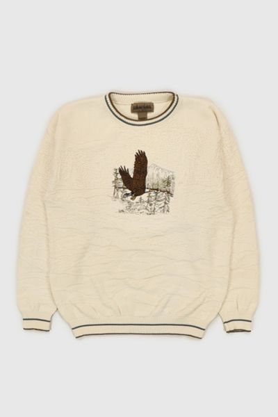 Vintage Knit Eagle Sweater