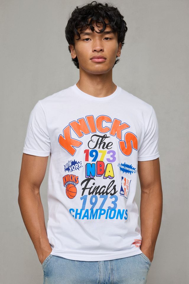 Mitchell & Ness NBA New York Knicks 1973 NBA Finals Champions Fest Graphic Tee #2