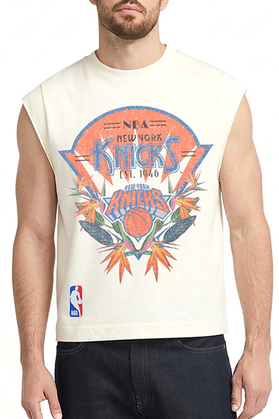 Pro Standard NBA New York Knicks Paradise Graphic Cutoff Muscle