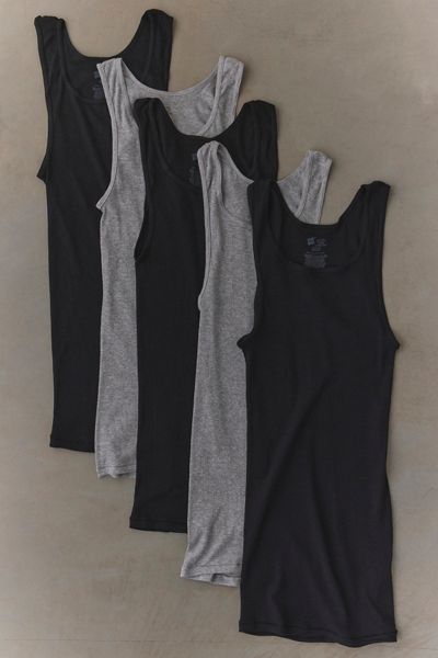 Hanes Cotton Tank Top 5-Pack