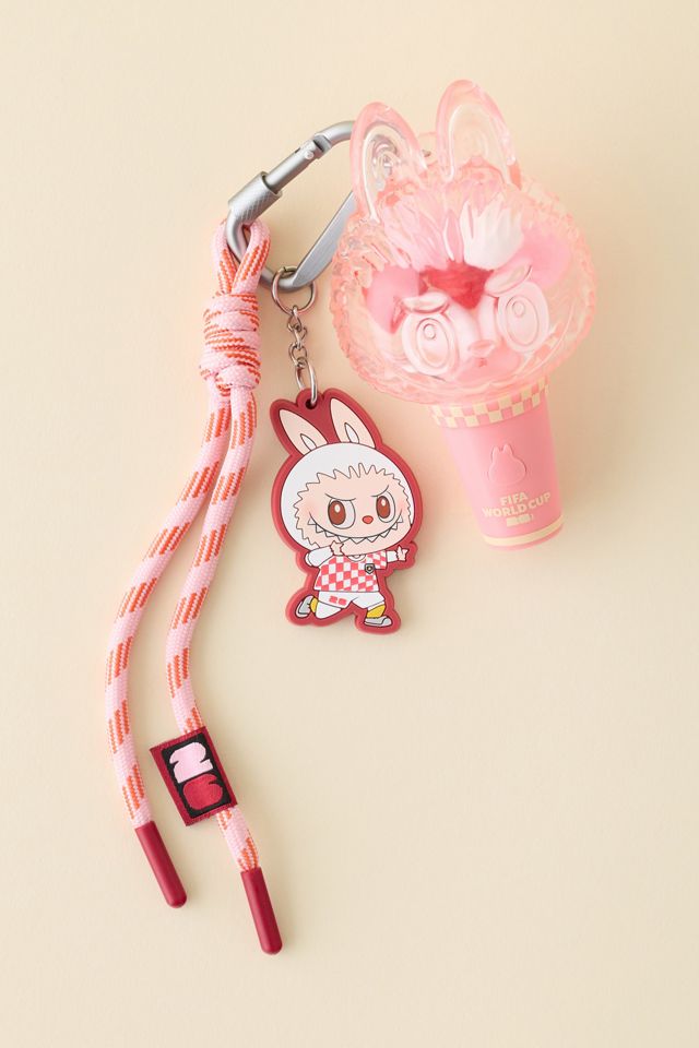 Porte-clés pendentif lumineux boîte mystère POP MART The Monsters Labubu X FIFA Series #2