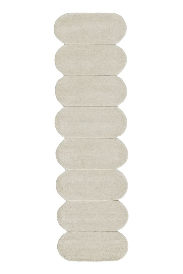 Brooks Scalloped Hand-Tufted Wool Rug #3