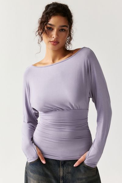 Out From Under Angel Kiss Open-Back Long Sleeve Top