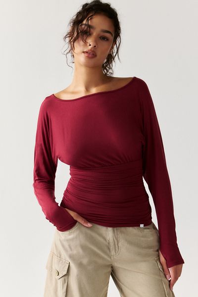 Out From Under Angel Kiss Open-Back Long Sleeve Top
