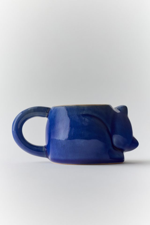 Sleepy Cat Ceramic Mug #2