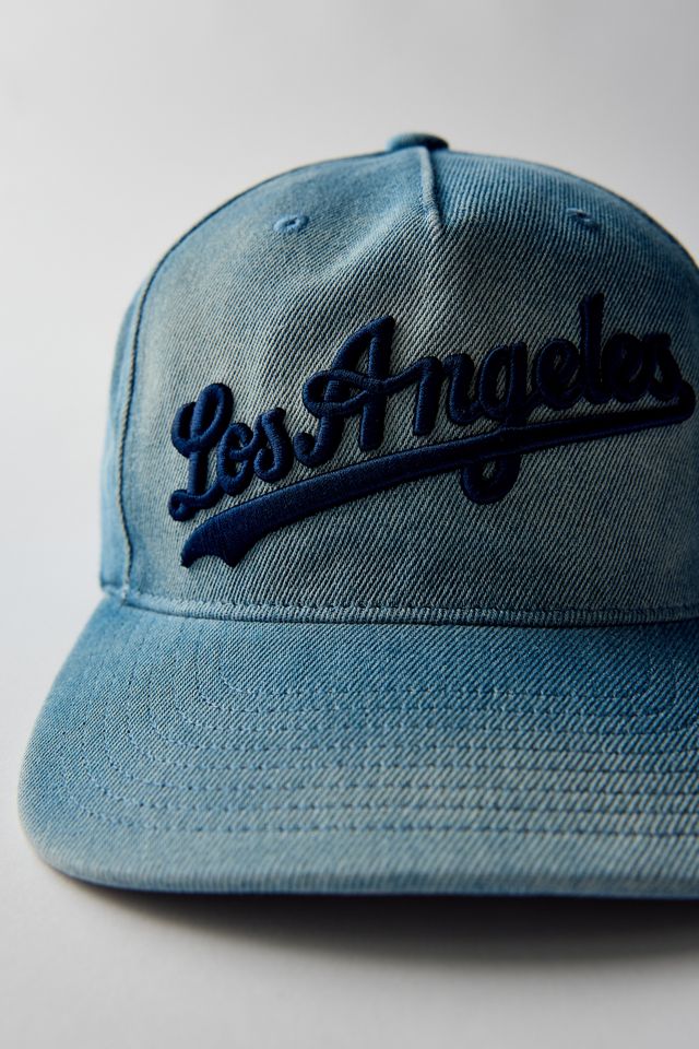Mitchell & Ness MLB Los Angeles Dodgers Denim Original Snapback Hat #2