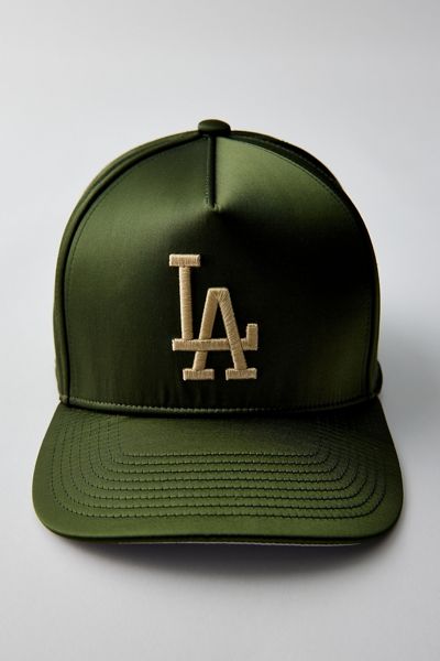 Mitchell & Ness MLB Los Angeles Dodgers Satin Snapback Hat