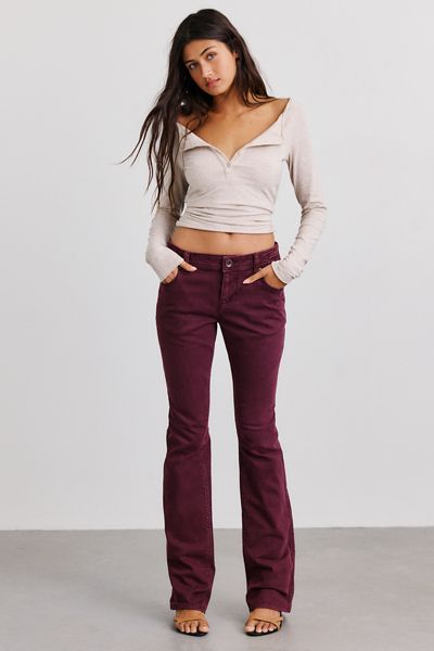 BDG Kimmy Ultra Low-Rise Bootcut Pants