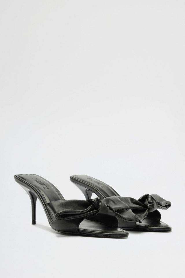 Schutz Elodie Bow Heeled Sandals #2