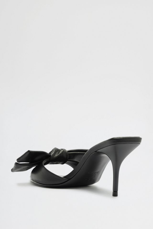 Schutz Elodie Bow Heeled Sandals #4