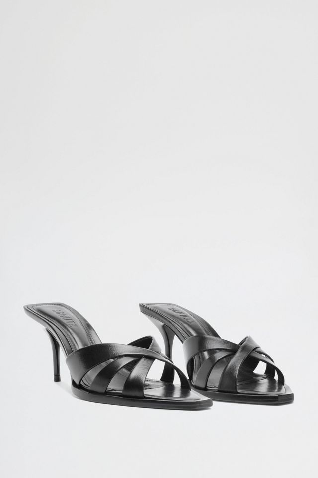 Schutz Keefa Leaf Mule Heeled Sandals #1