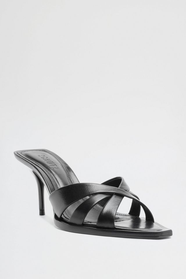 Schutz Keefa Leaf Mule Heeled Sandals #2