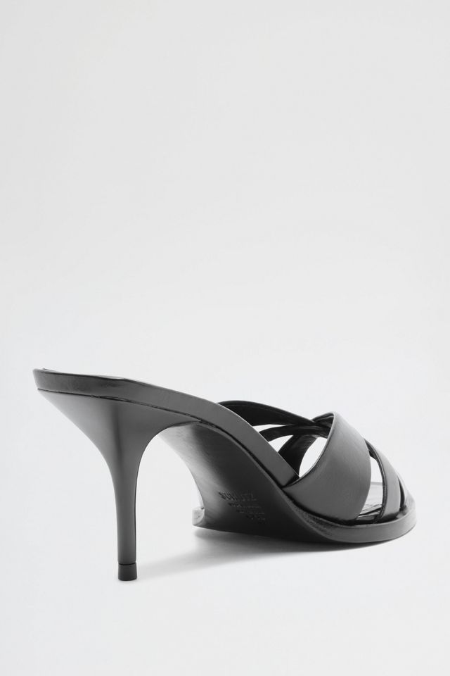 Schutz Keefa Leaf Mule Heeled Sandals #3