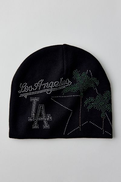 Tuque à strass Mitchell & Ness MLB Los Angeles Dodgers
