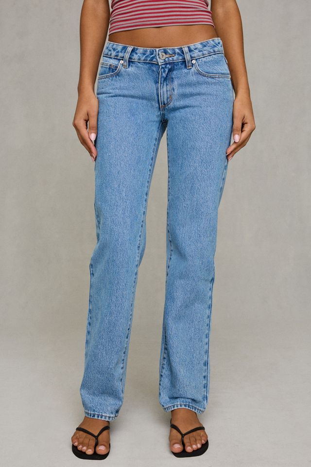 Abrand 99 Low-Rise Straight Jeans #1