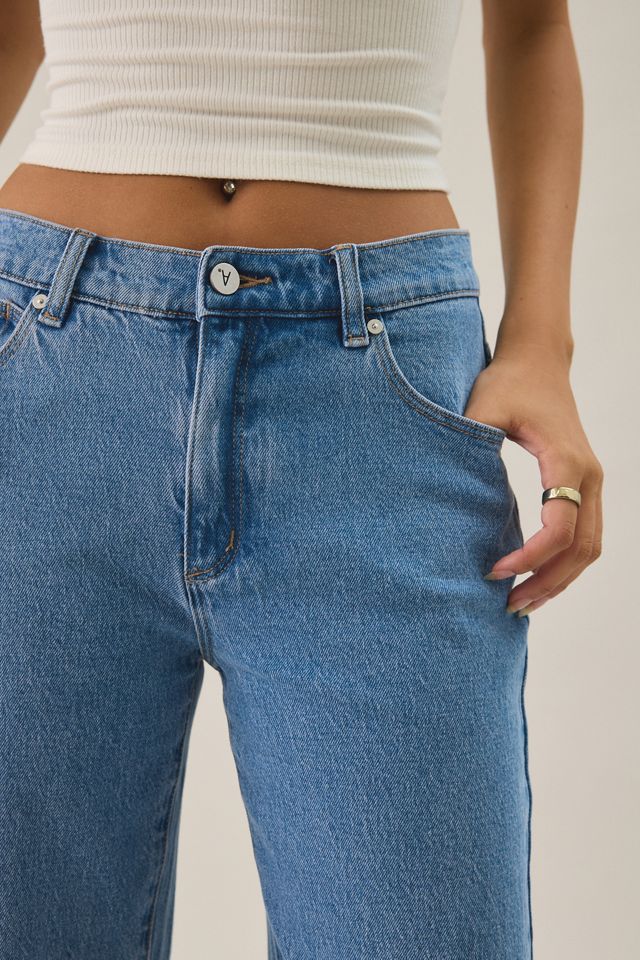 Abrand 95 Debbie Low-Rise Straight Jeans #2
