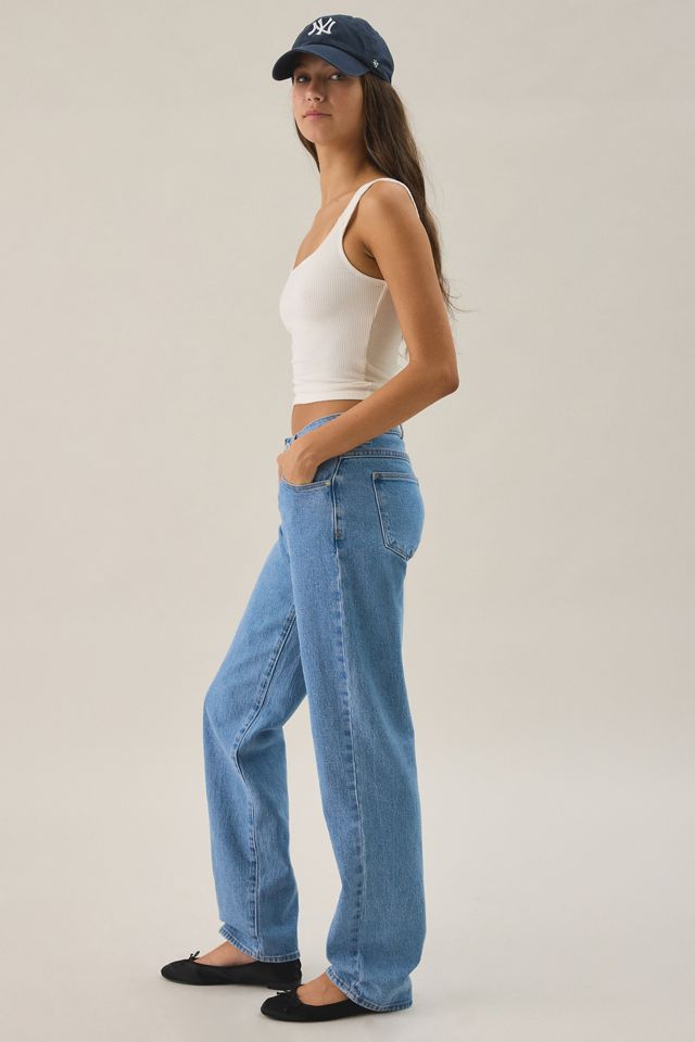 Abrand 95 Debbie Low-Rise Straight Jeans #3