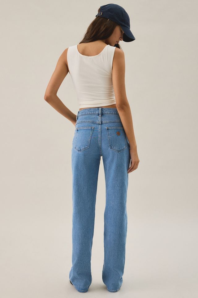 Abrand 95 Debbie Low-Rise Straight Jeans #4