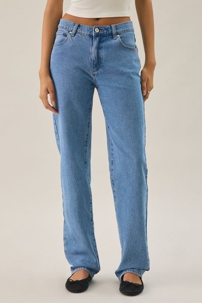 Abrand 95 Debbie Low-Rise Straight Jeans