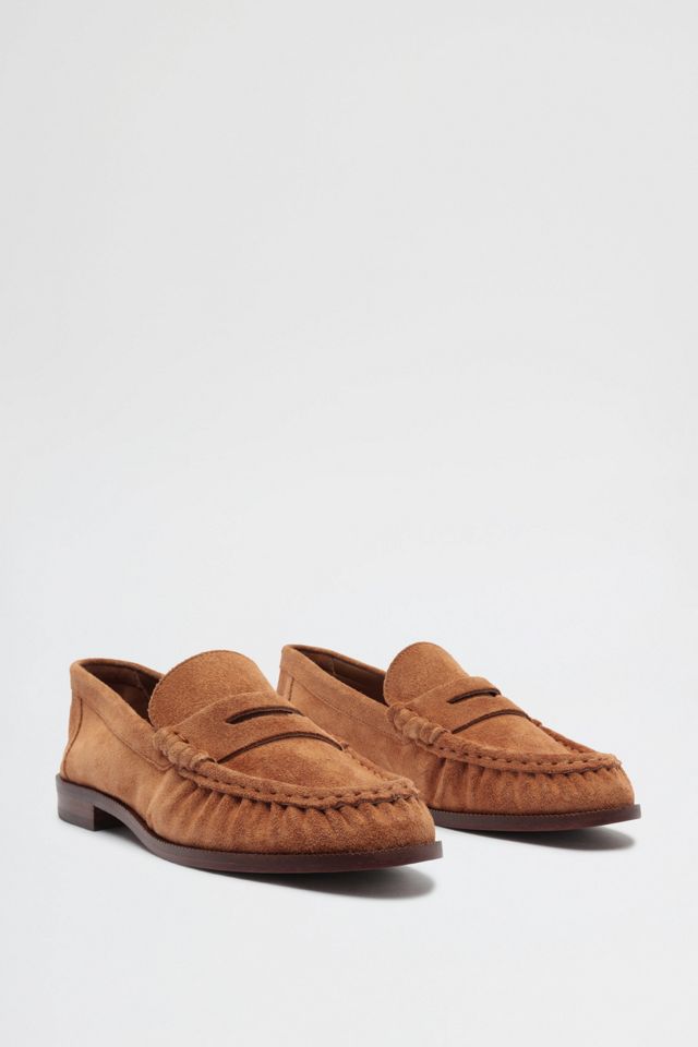 Schutz Tyche Suede Loafers #1
