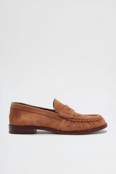 Schutz Tyche Suede Loafers