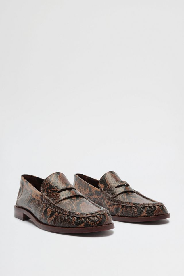 Schutz Tyche Animal Print Loafers #1
