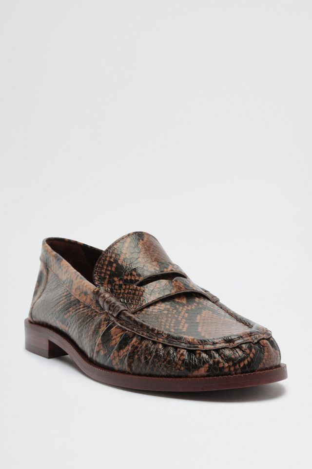 Schutz Tyche Animal Print Loafers #2