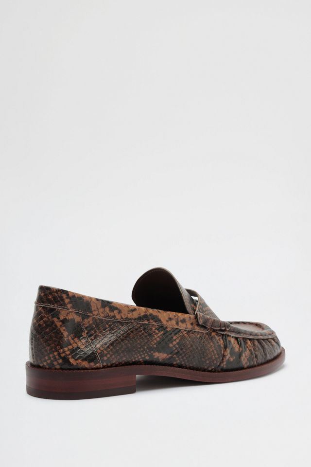 Schutz Tyche Animal Print Loafers #3