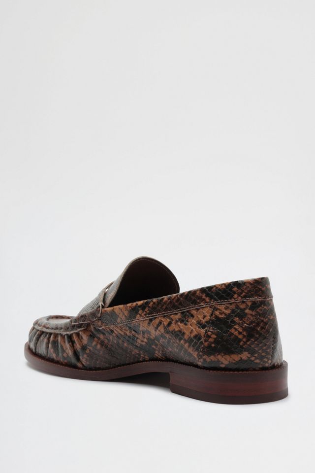 Schutz Tyche Animal Print Loafers #4