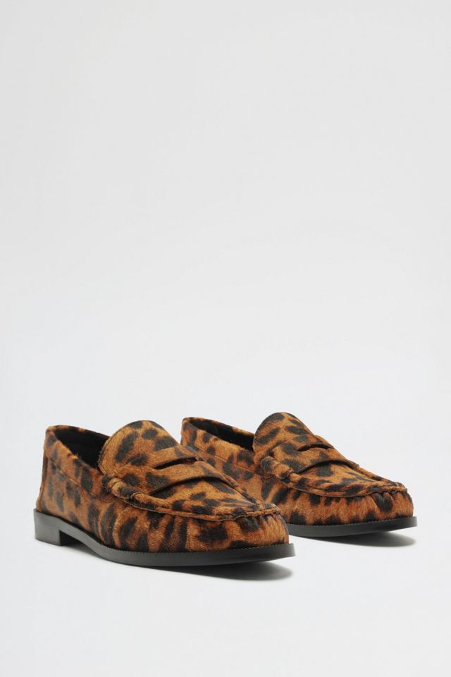 Schutz Tyche Animal Print Loafers #2