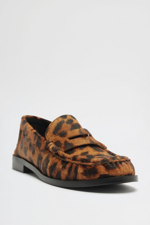 Schutz Tyche Animal Print Loafers #3