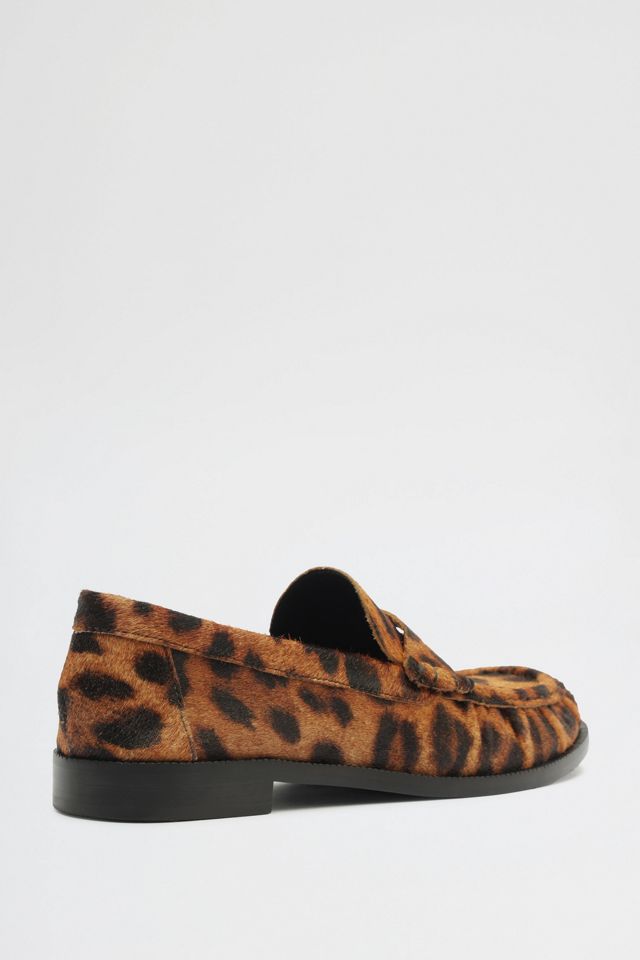 Schutz Tyche Animal Print Loafers #4