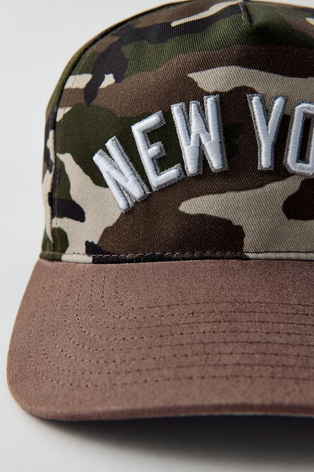 Mitchell & Ness MLB New York Yankees Original Logo Camo Hat #2