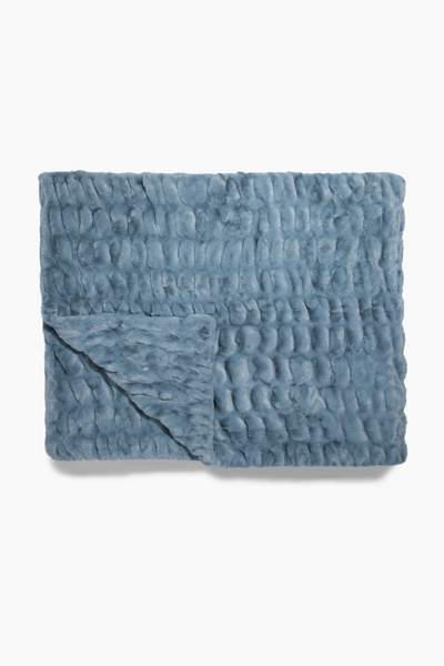 Lola Blankets Lola Original Blanket in Slate Blue at Urban Outfitters
