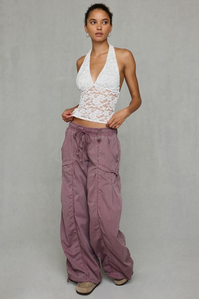 Kimchi Blue Lizette Sheer Lace Halter Top #1